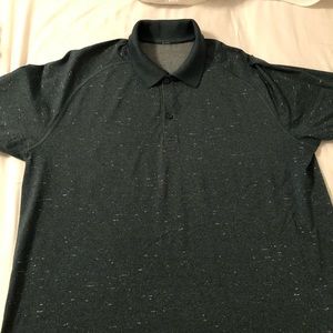 Lululemon Large Heathered Polo